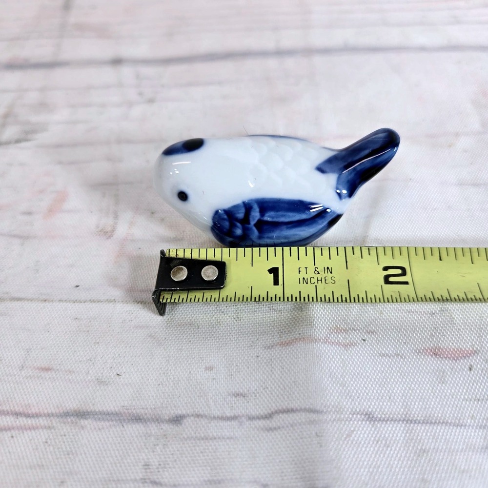 Rothschilds‎ Set 2 Porcelain Blue White Bird Chopstick Rests - Picture 5 of 6